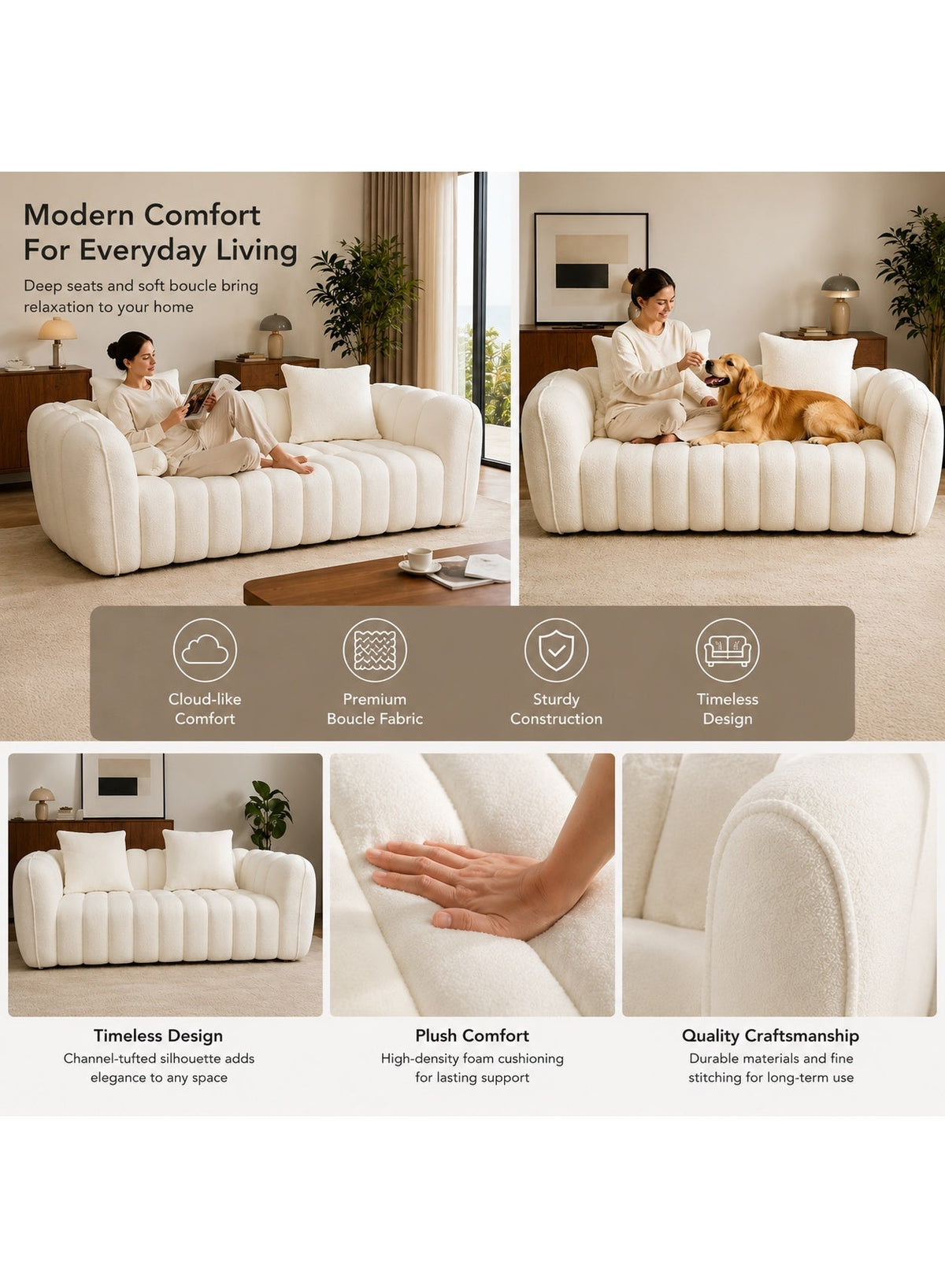 Cloud Floor Sofa Bundle – image 4