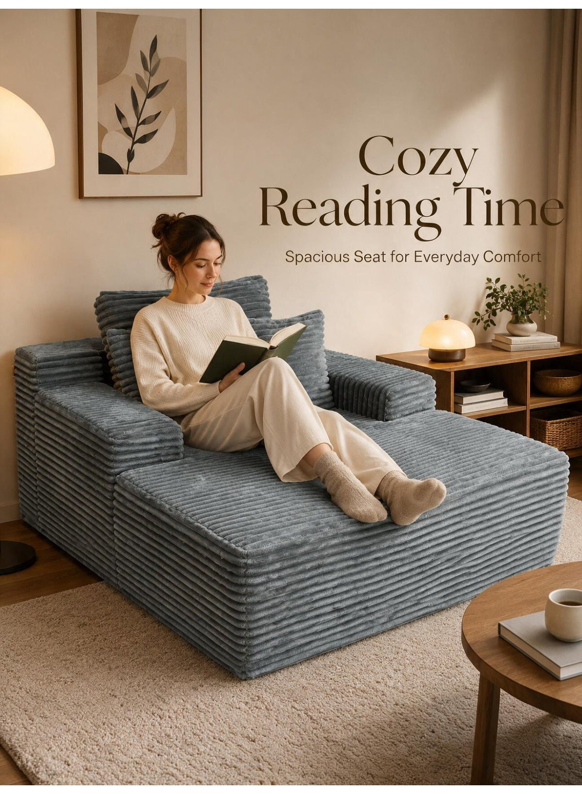 Lounge Sofa Chair – Grey