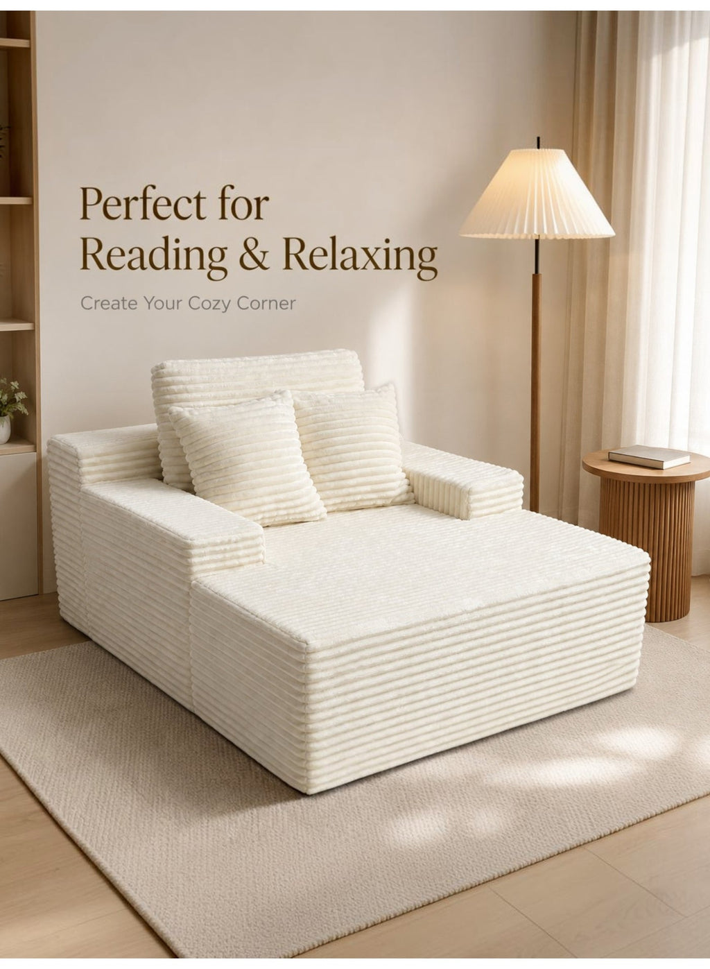 Lounge Sofa Chair – Beige
